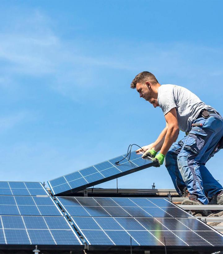Panneaux photovoltaïque Neuvecelle